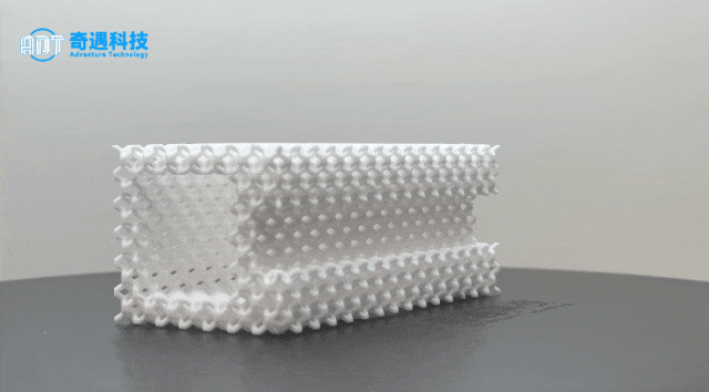 DLP光固化陶瓷3D打印氧化铝焦耳热高温支架