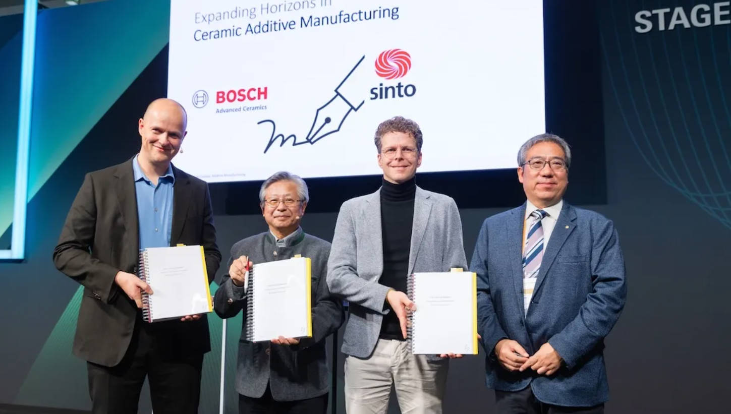 日本新东收购博世先进陶瓷，加码陶瓷3D打印全球布局