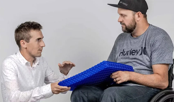 CSEM和SPS合作为轮椅使用者创建定制3D打印坐垫，并计划量产