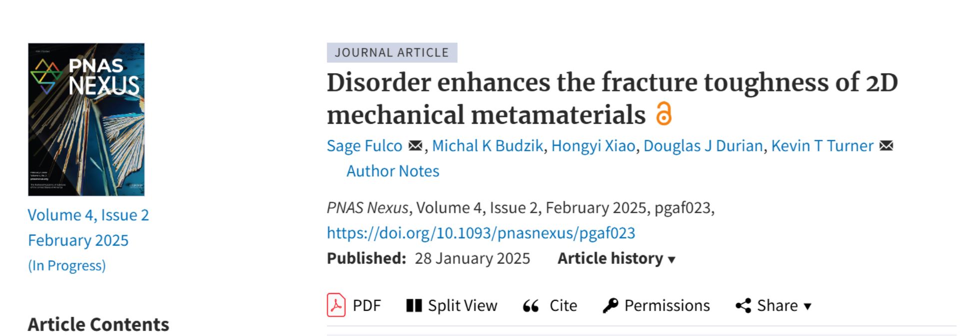 探索3D打印超材料：可控无序性如何增强结构韧性