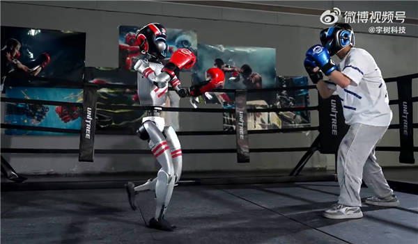 宇树科技上演“拳击”大戏 即将开启机器人格斗直播
