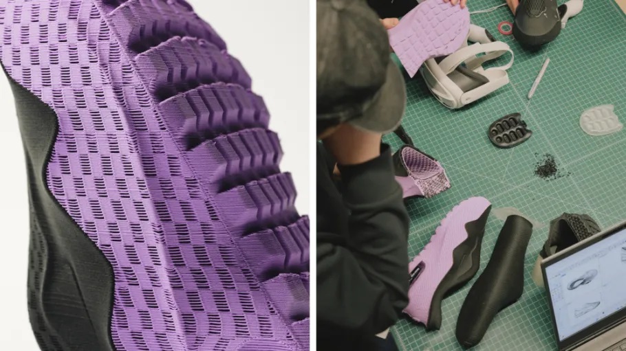 Air Max 1000：耐克与泽勒菲尔德携手，将两种颜色融合于一款3D打印鞋中