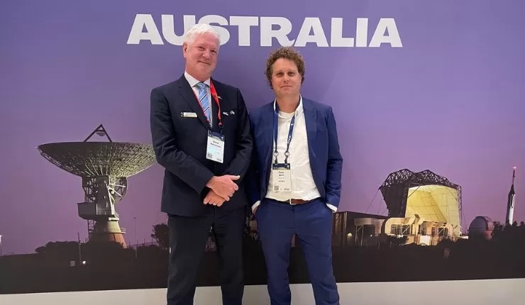 Hypersonix首席执行官David Waterhouse和Rocket Lab首席执行官Peter Beck