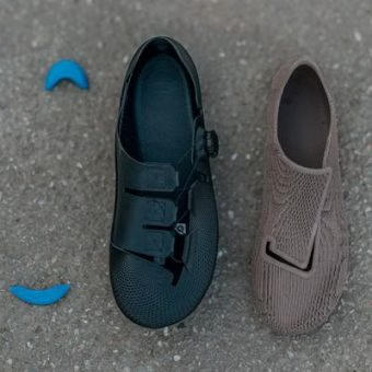 HEZO全定制3D打印骑行鞋的拆解组成部分