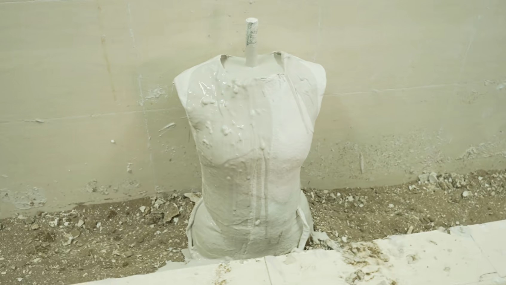 采用石膏浇注的传统康复支具的制作流程