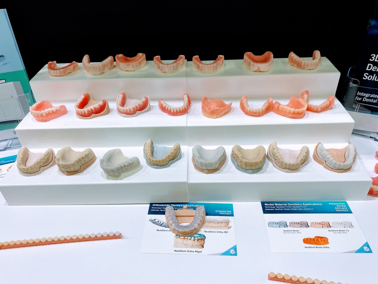 3DSystems公司生产的NextDent 3D打印义齿