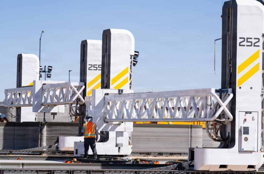 第一装甲师于2026年3月26日在德克萨斯州Fort Bliss举行3D打印Life Support Area铺设仪式