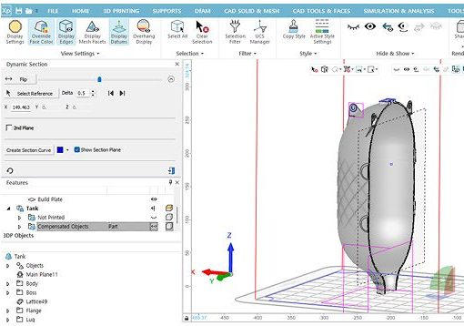 圆顶或球体采用传统增材制造工艺生产时,通常需要专用硬件或特殊算法。而Innospace使用标准的激光束粉末床熔融系统就实现了这一目标 圆顶或球体采用传统增材制造工艺生产时,通常需要专用硬件或特殊算法。而Innospace使用标准的激光束粉末床熔融系统就实现了这一目标