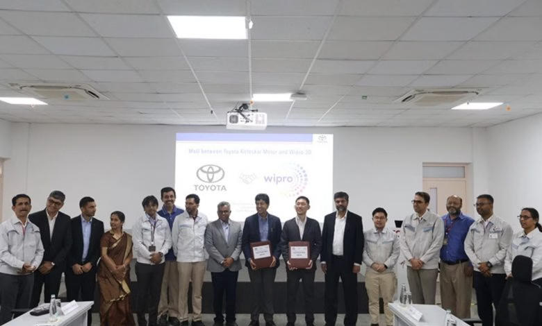 丰田基洛斯卡与Wipro 3D合作在印度建立增材制造中心，推动汽车技能人才升级