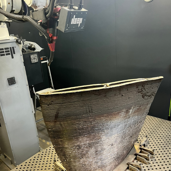 新一代船用螺旋桨叶片截面成功实现3D打印