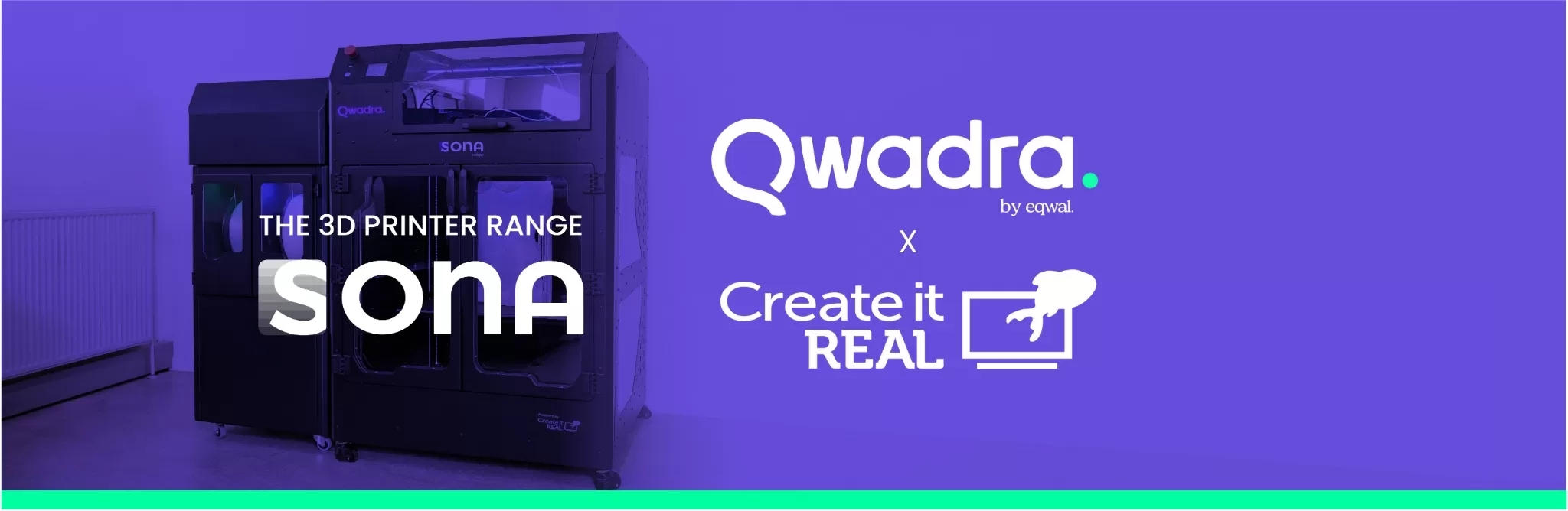 2024年，Qwadra与Create it REAL达成战略合作