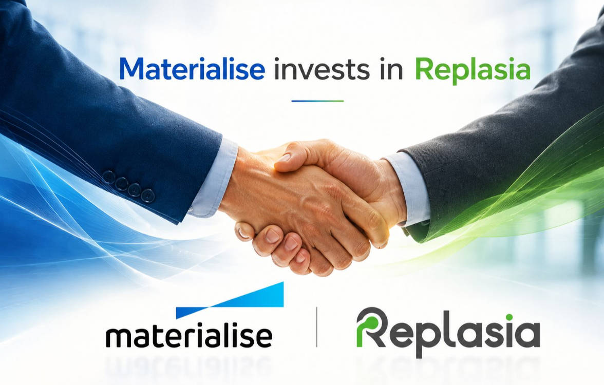 比利时3D打印巨头Materialise注资初创企业Replasia，加速布局3D打印髋关节保髋技术