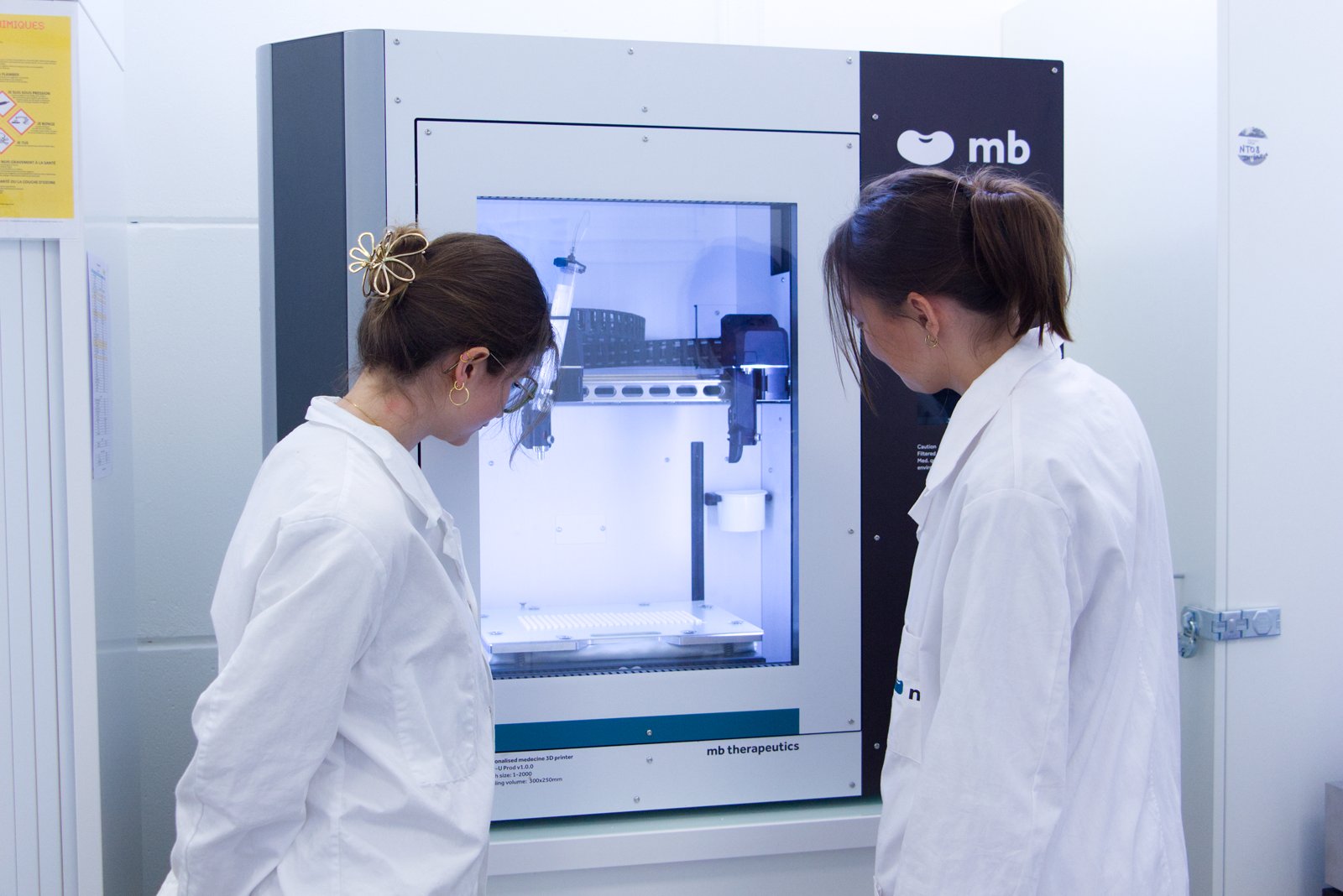 MB Therapeutics的3D打印药物供应获得法国批准